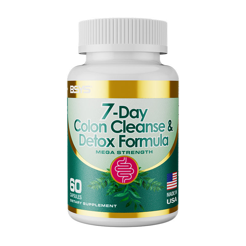 7-Day Herbal Cleanse – Detox & Digestive Reset Capsules