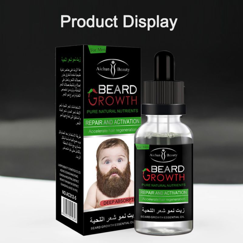 Men’s Beard Oil – Mild, Moisturizing & Conditioning Care