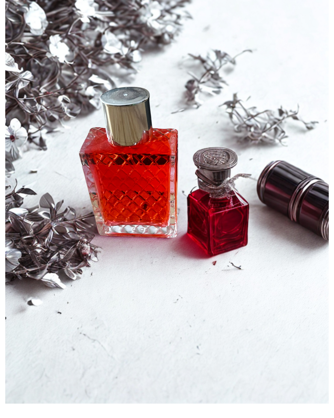 Auresse "Crimson Dusk" – Bold Sweet Handmade Perfume (50ml)