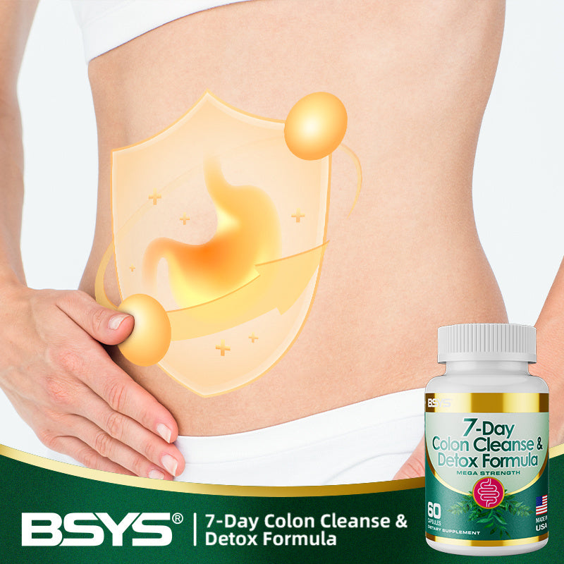 7-Day Herbal Cleanse – Detox & Digestive Reset Capsules
