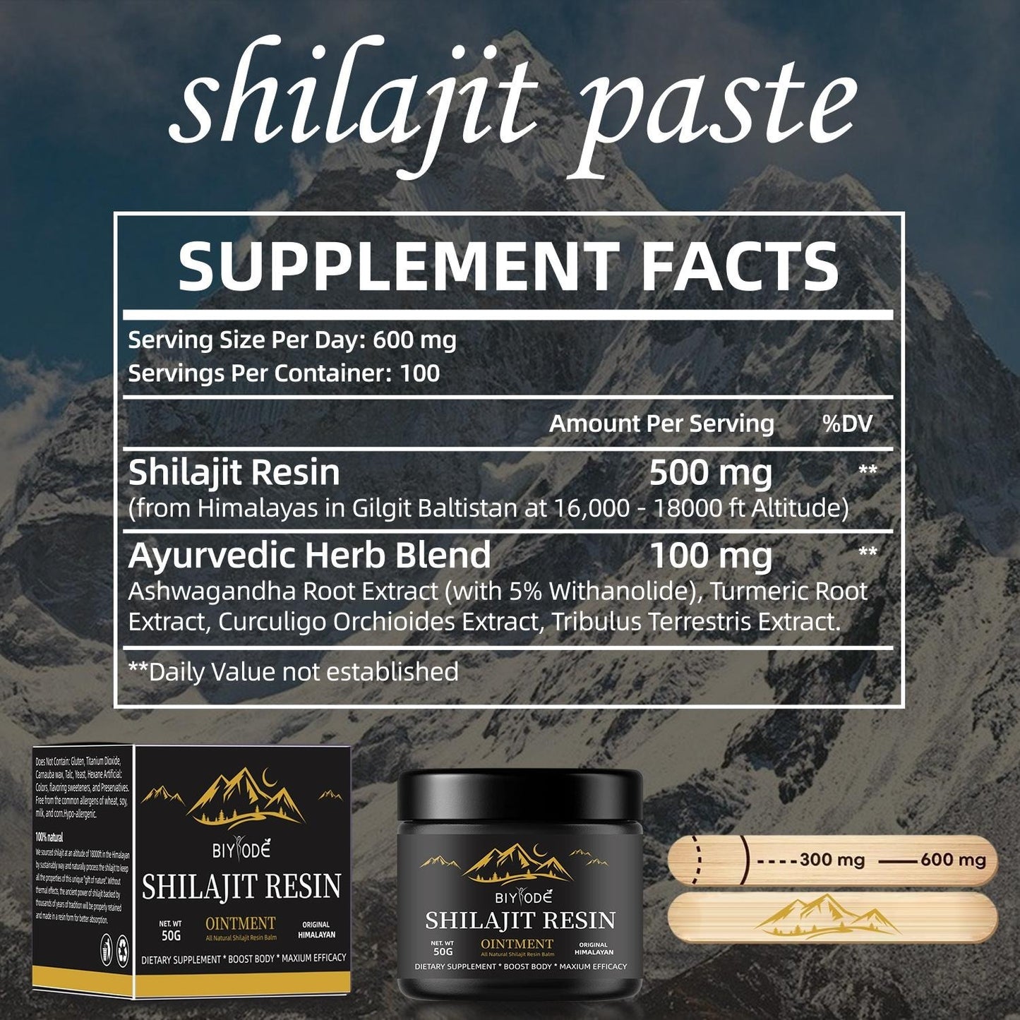 Himalayan Shilajit Herbal Gummies – Ashwagandha, Gokshura & More | No Added Sugar