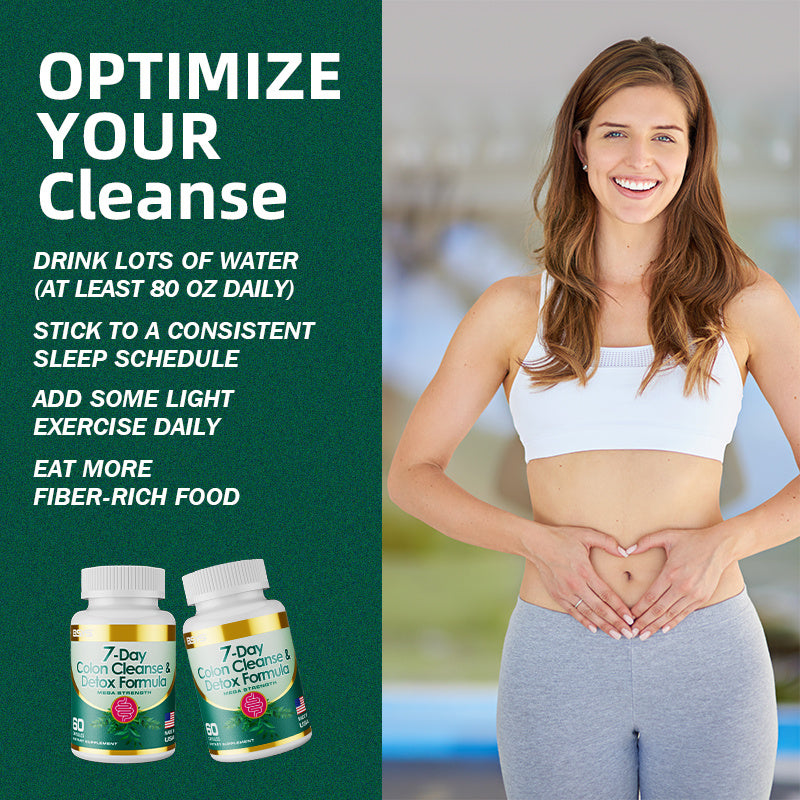 7-Day Herbal Cleanse – Detox & Digestive Reset Capsules