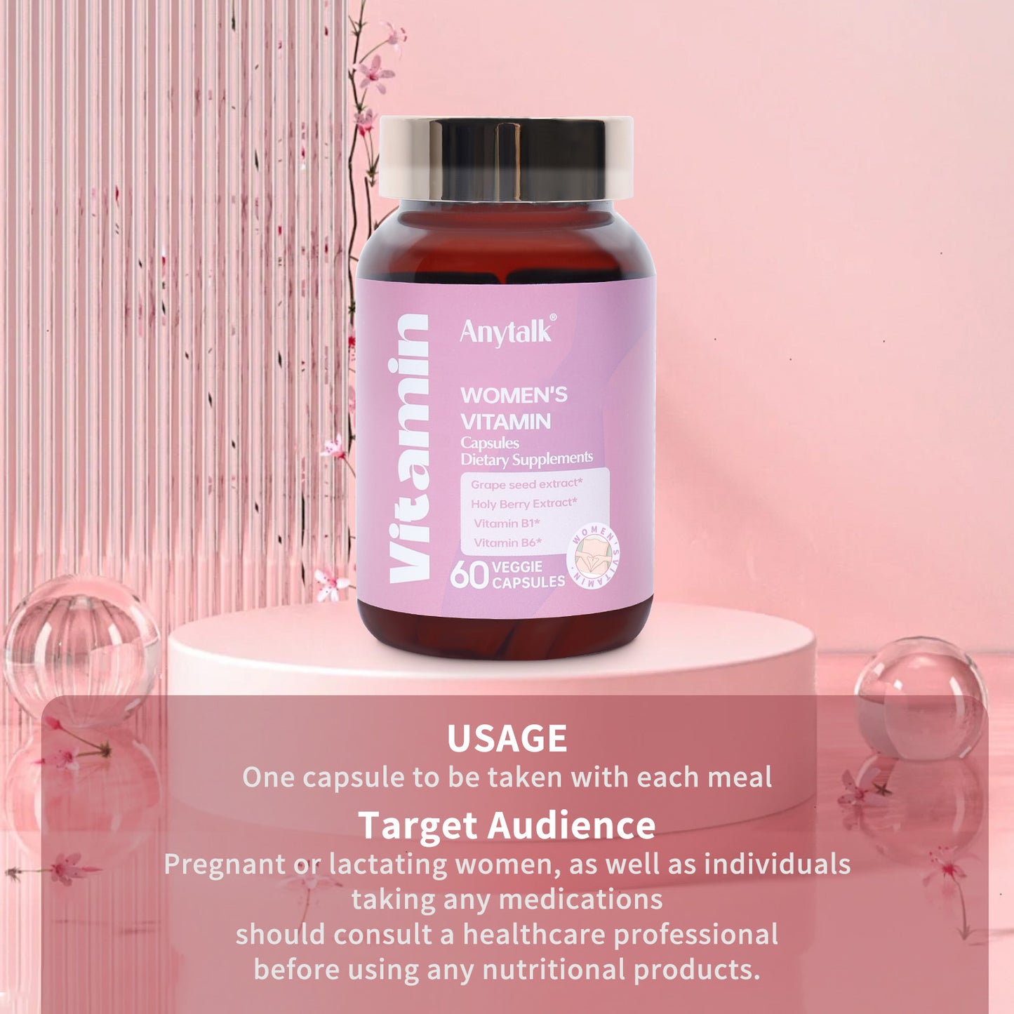 Glow+ Capsules – Skin Nourishing Vitamins for Women