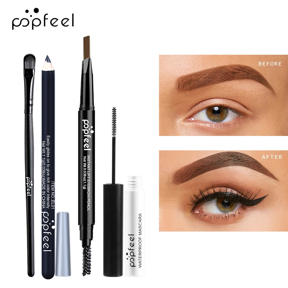 Eye Candy Kit – POPFEEL Eyeshadow, Mascara, Liner & Brow Set | Ultimate Gift for Her