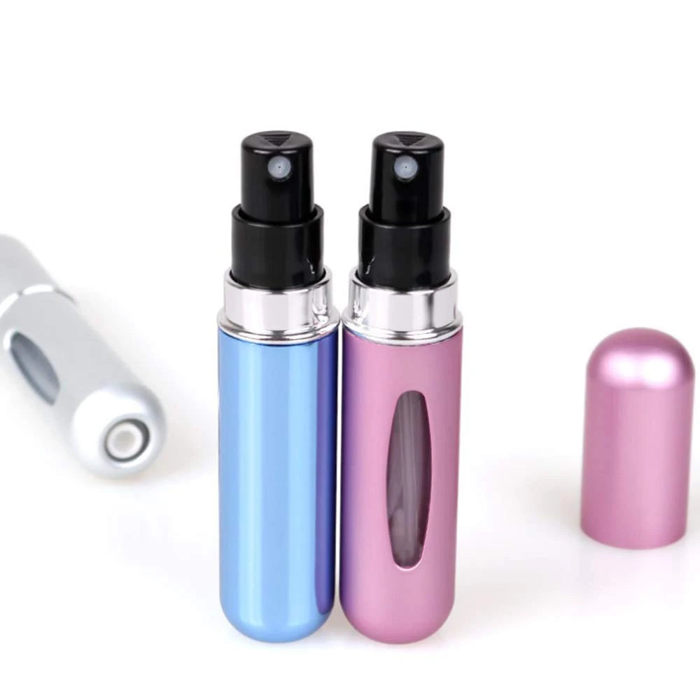 PocketMist™ Refillable Mini Perfume Atomizer – Portable 5ml & 8ml Travel Spray Bottle