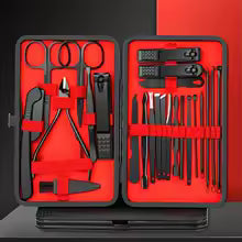 7–24pcs Premium Nail Care Kit – Precision Clippers & Grooming Tools for Men & Women