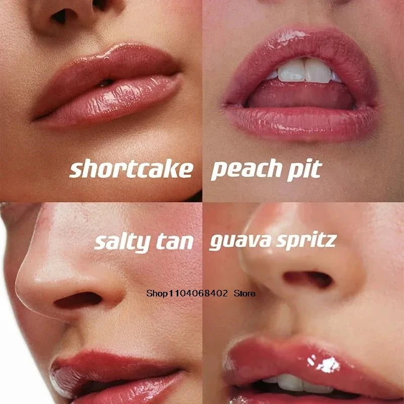 Creamy Blush & Gloss Stick – Viral RHODE Shades | Salty Tan, Raspberry, Espresso