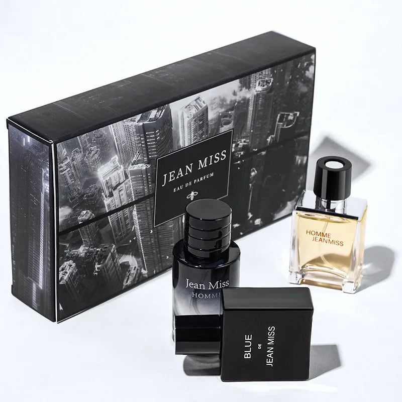 Luxury 3-Piece Men’s Perfume Gift Set – Long-Lasting Masculine Fragrance Collection