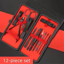 7–24pcs Premium Nail Care Kit – Precision Clippers & Grooming Tools for Men & Women
