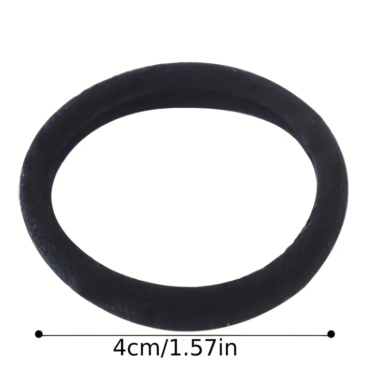 Tangle-Free Hair Elastics – 50/100pcs Rubber Bands for Ponytails & Buns