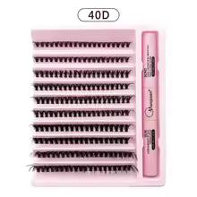 DIY Lash Extension Kit – 200PCS Cluster Lashes with Bond & Seal Glue Set