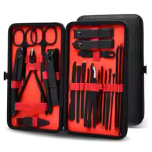 7–24pcs Premium Nail Care Kit – Precision Clippers & Grooming Tools for Men & Women