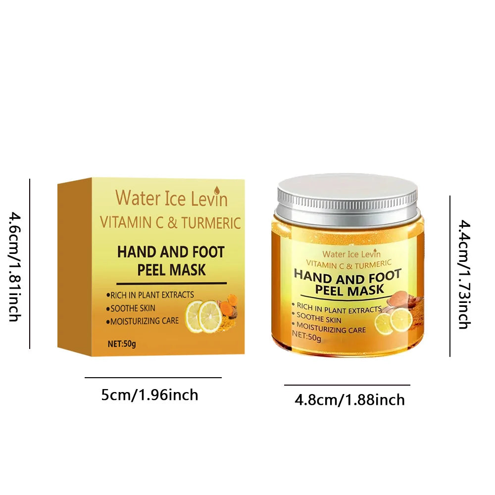 Illuminating Hand & Foot Wax Mask – Deep Nourishment & Brightening Care