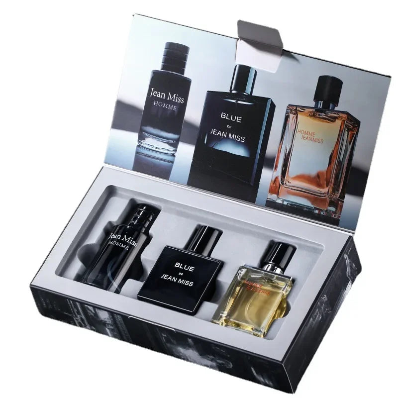Luxury 3 piece Men's Perfume gift box