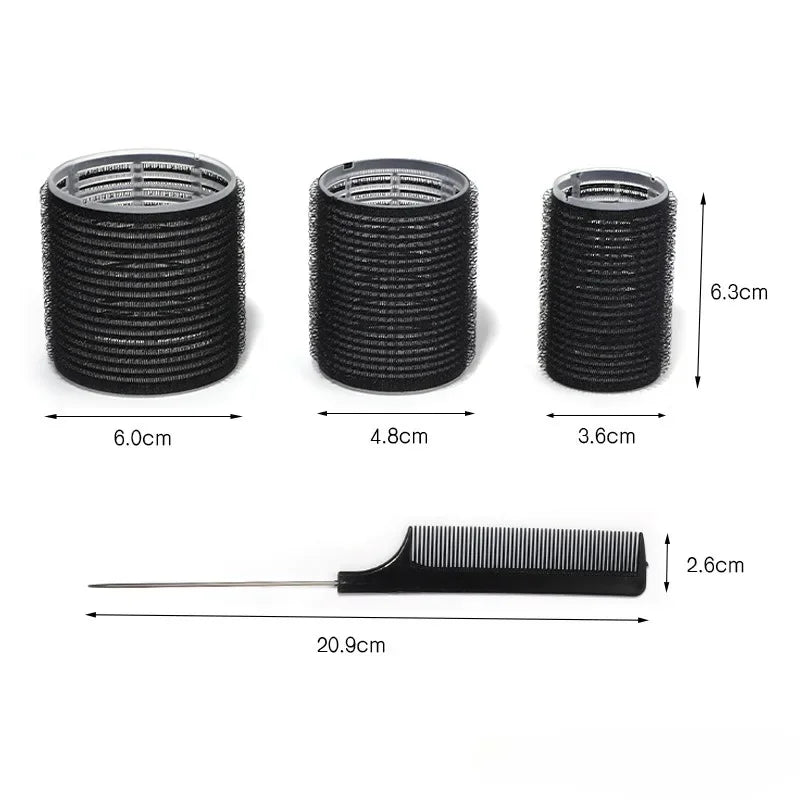 DIY Volume Curl Set – 28pcs Rollers & Styling Clips Kit