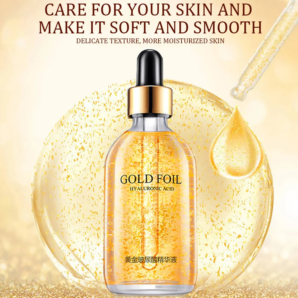 24K Gold Collagen Serum – Hydrating, Whitening & Firming Essence (100ml)