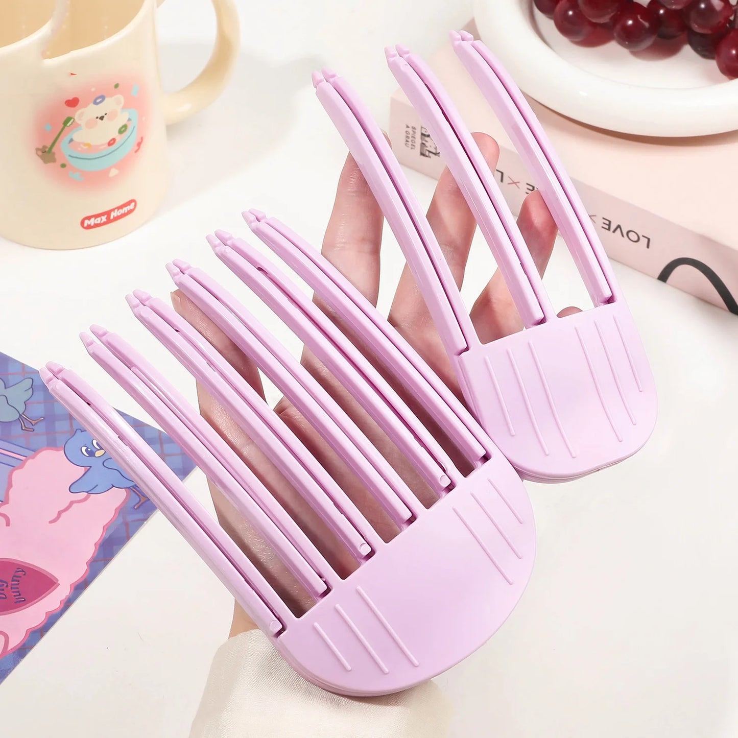 Volumizing Hair Root Clips – No-Heat Styling Set for Bangs & Lift
