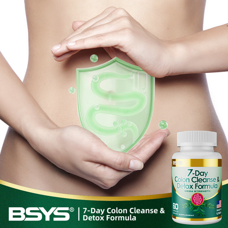 7-Day Herbal Cleanse – Detox & Digestive Reset Capsules