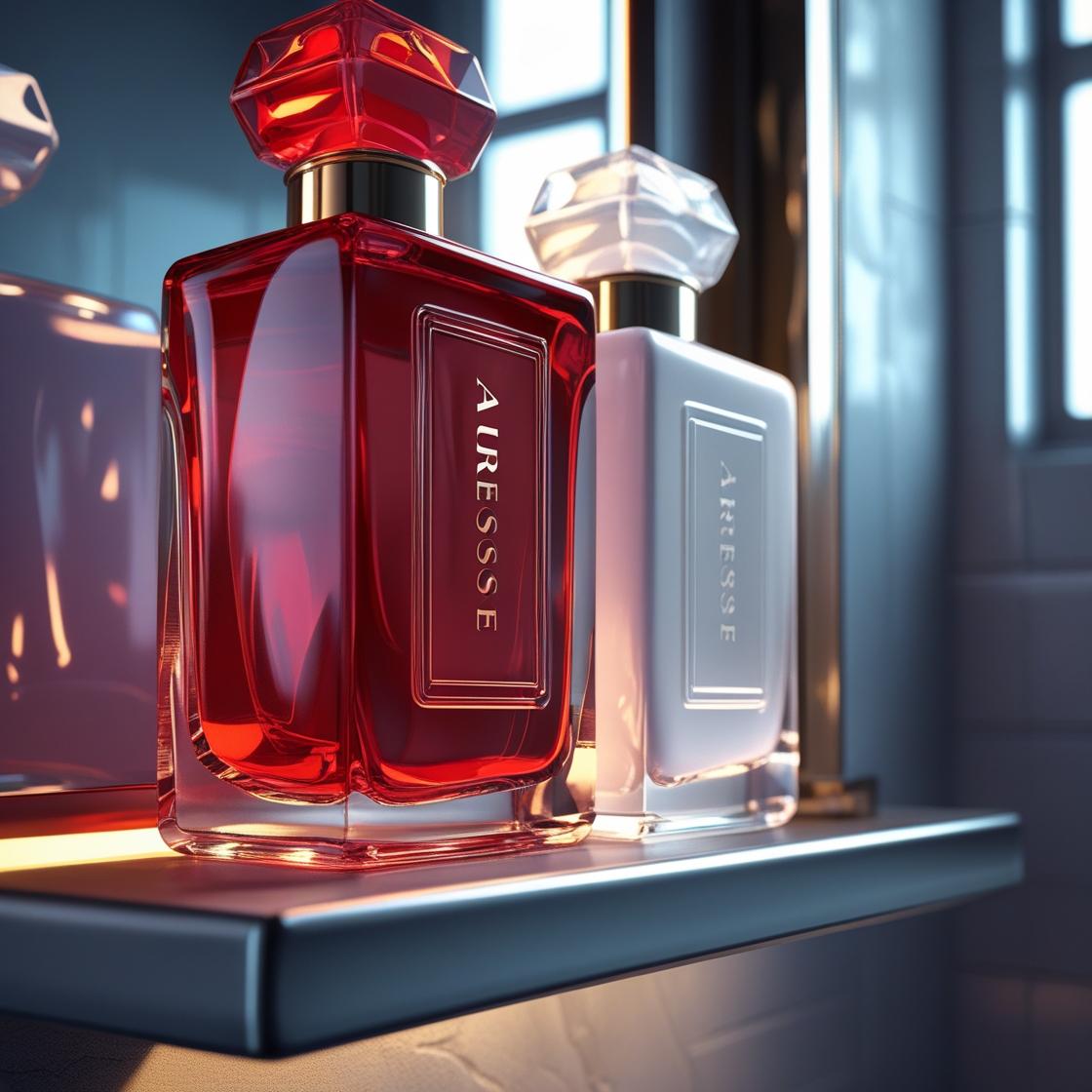 Auresse "Crimson Dusk" – Bold Sweet Handmade Perfume (50ml)