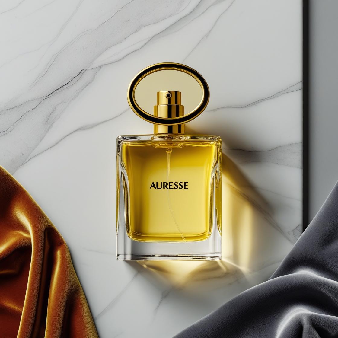 Auresse "Solar Kiss" – Zesty Citrus Handmade Perfume (50ml)