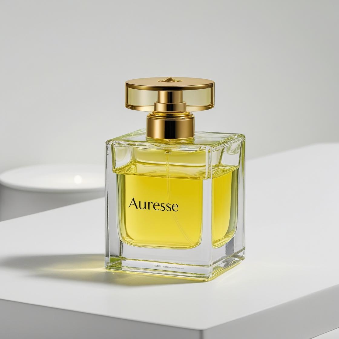 Auresse "Solar Kiss" – Zesty Citrus Handmade Perfume (50ml)