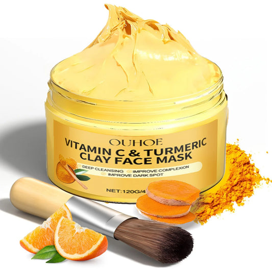 GlowFusion – Turmeric Vitamin C Clay Mask