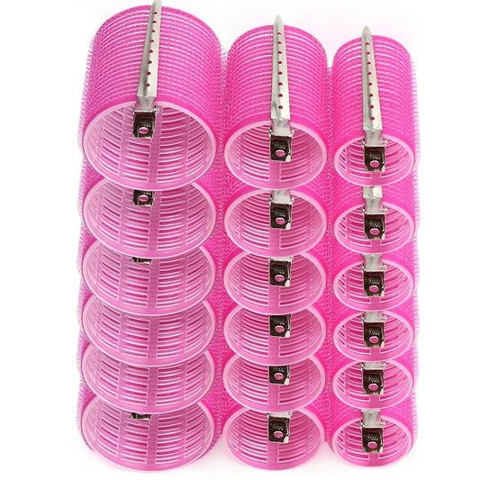 DIY Volume Curl Set – 28pcs Rollers & Styling Clips Kit