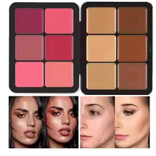 12-in-1 Pro Face Palette – Concealer, Blush, Contour & Highlight Kit