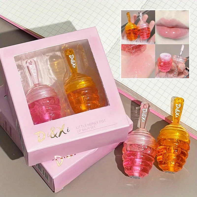 Honeypot Lip Oil – Moisturizing Gloss for Soft & Plump Lips