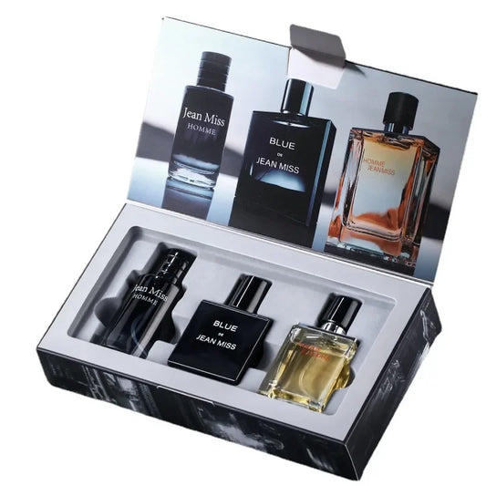 Luxury 3 piece Men's Perfume gift box 