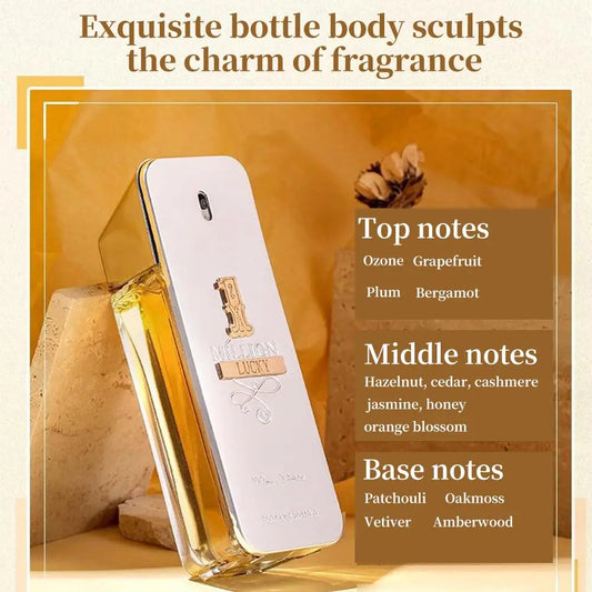Luxury Men's Perfume | Deep Woody & Leather Notes | Bold, Long-Lasting Masculine Fragrance