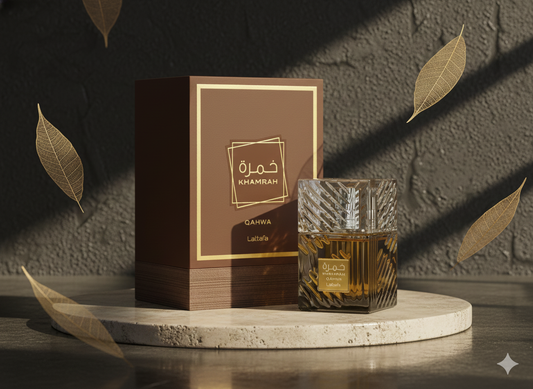 Lattafa Khamrah Qahwa EDP 100mL – Gourmand Spicy Unisex Perfume | Auresse